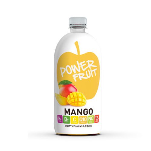 Power Fruit Mangó Geschmack Getränk, mit Q10, Vitamin C und B, 750 ml