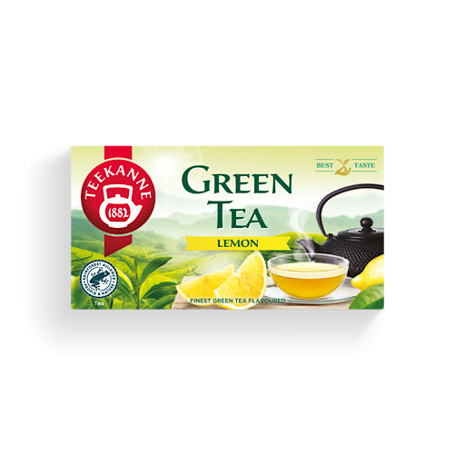 Teekanne, Grüner Tee, Zitronengeschmack, 35g