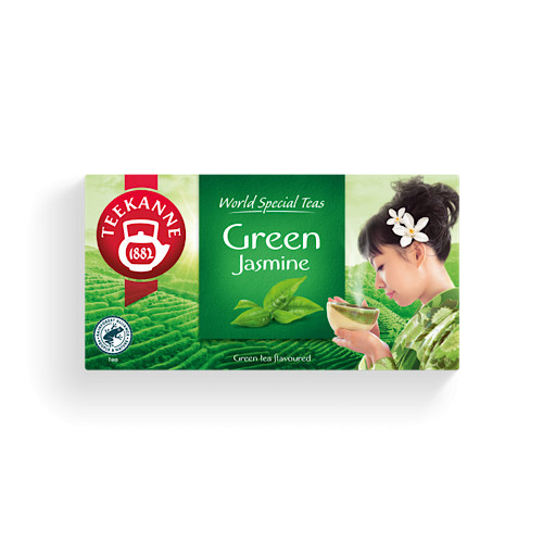 Teekanne, WST, Grüner Tee Jasmin, grüner Tee mit Jasmin-Geschmack, 35g.