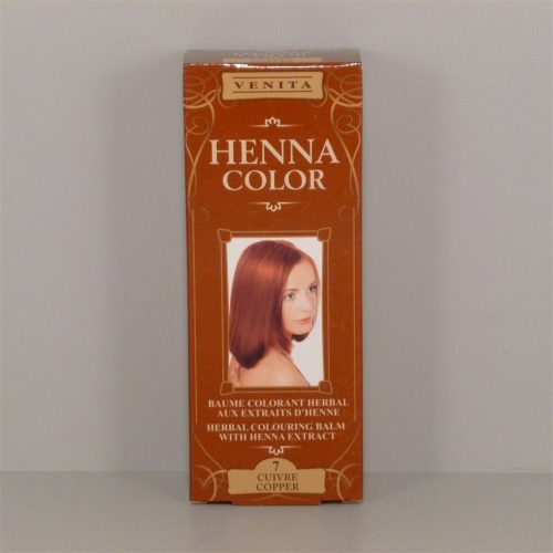 Henna Color szinező hajbalzsam nr 7 rézvörös 75 ml